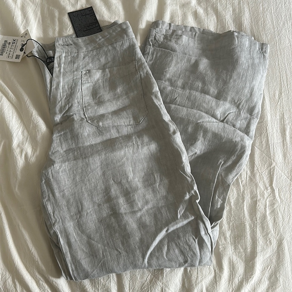 NWT Zara the Leah linen pant in size XS